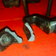Broken rocker arm bridge